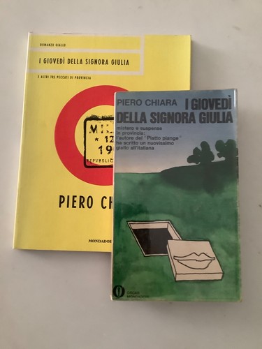 Piero chiara i giovedì - chiara,