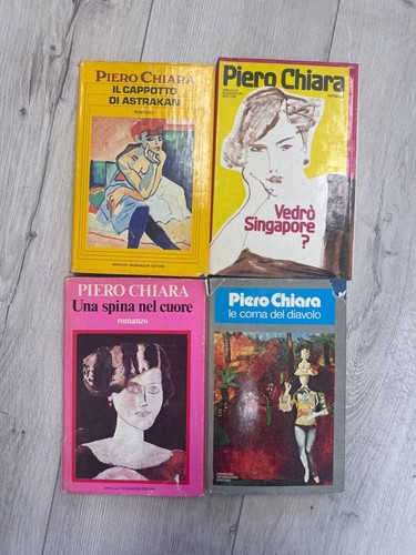 Lotto libri piero - libri, chiara